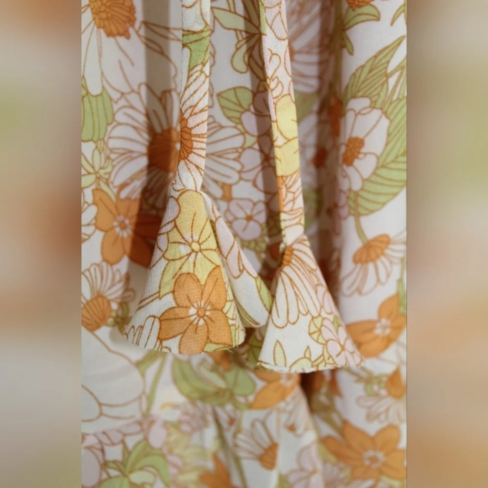 NWT Kori floral flowy blouse - Picture 6 of 7
